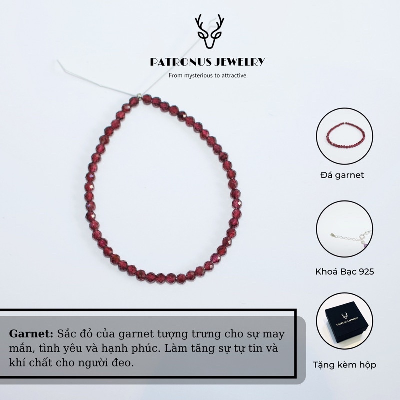 Vòng Tay Birthstone Đá Minisize VTBDM Patronus