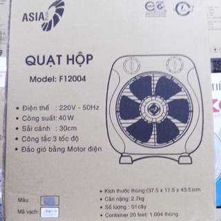 Quạt hộp Asia F12004