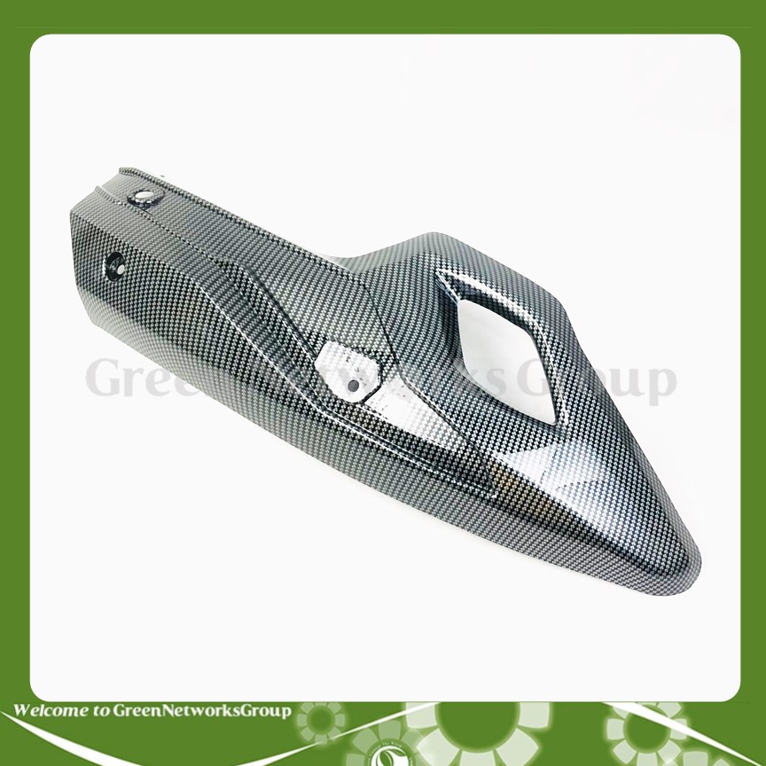 Ốp pô Carbon xe Sh 2017 Greennetworks ( 1 Cái )