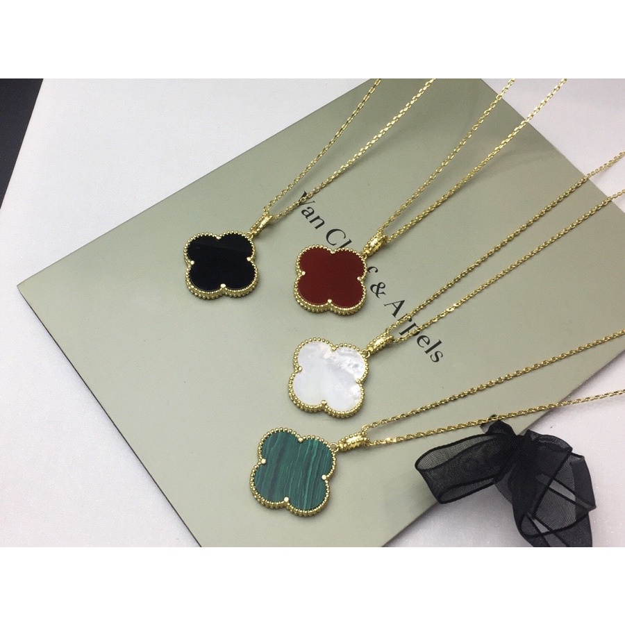 Vòng cổ Hình Cỏ Bốn Lá Thời Trang Thanh Lịch Dành Cho Nữ