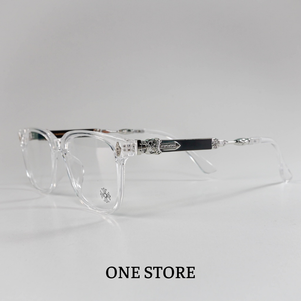 Mắt kính Chrome Heart vuông - bản lề hợp kim nhôm nhựa cao cấp phù hợp cho nam / nữ