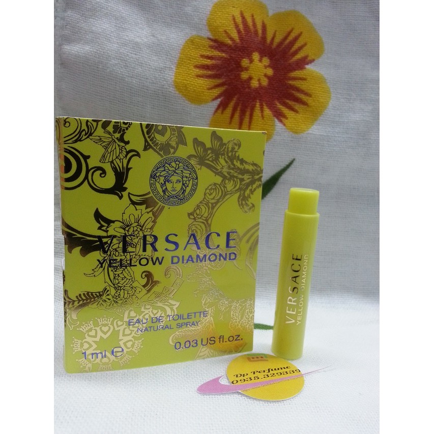 [NƯỚC HOA NỮ] – sample Versace Yellow Diamond