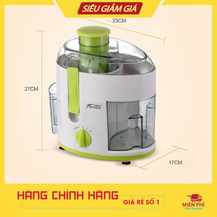 Máy ép hoa quả 2 tốc độ tự ngắt khi quá tải