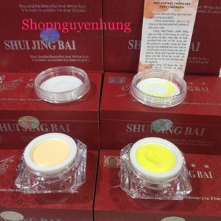 Kem làm sạch nám, tàn nhang dưỡng trắng da SHUI JING BAI (Thủy Tinh Bạch ) - [HOT]