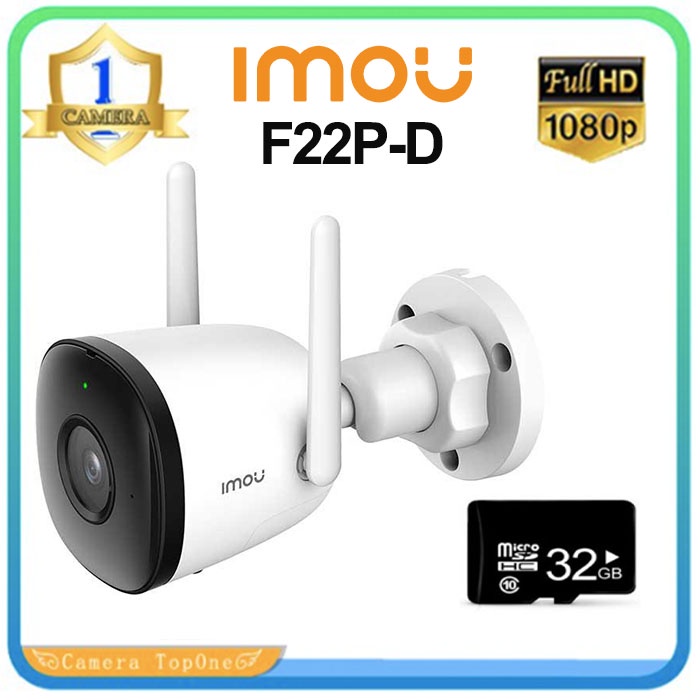 Camera WIFI ngoài trời 2MP IPC F22P-D IMOU