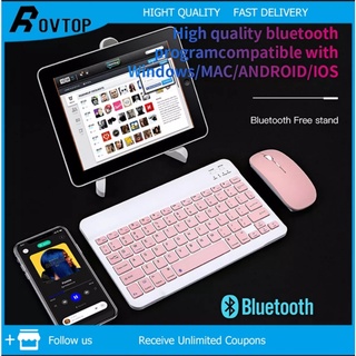 Bàn phím bluetooth không dây mini HP 10 inch chuột không dây cho điện thoại màu sắc tùy chọn giá cực sốc