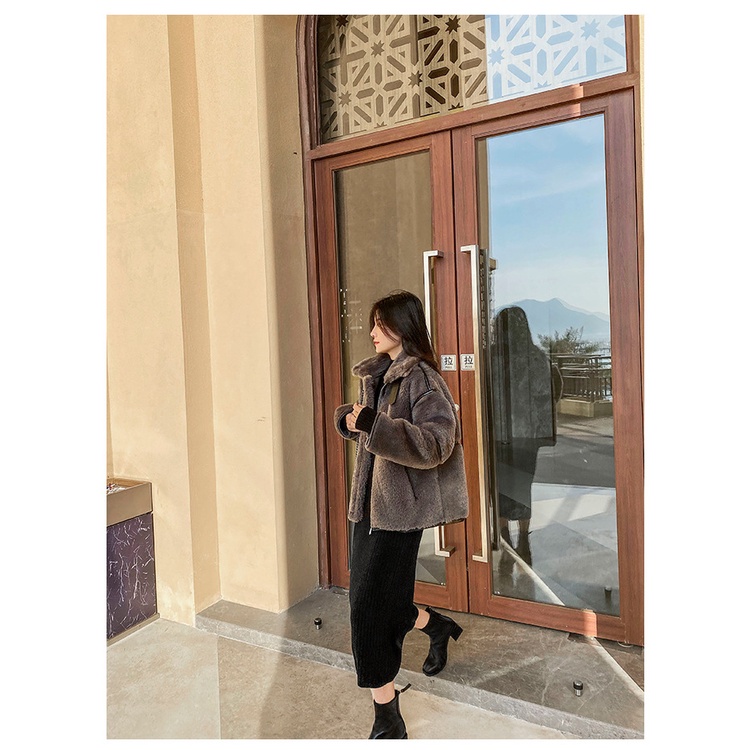 Giày Bốt Ngắn Da Mềm Đế Vuông Mới Cho Mùa Thu Đông 2022 B2 - ℂ𝔸𝕄𝕊𝕋𝕆ℝ𝔼 đế 4cm