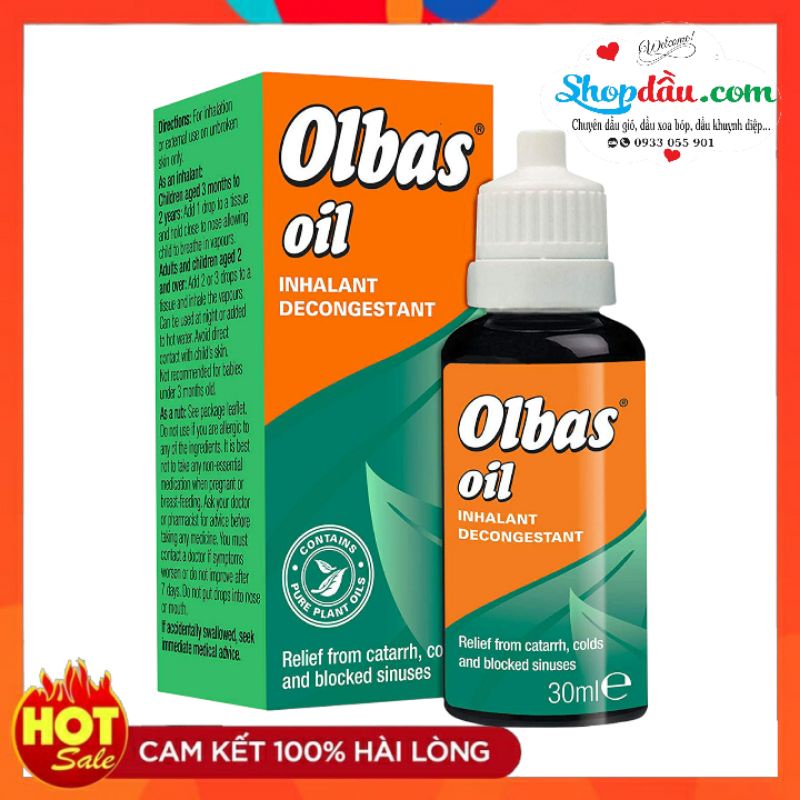 Tinh Dầu Olbas Oil - hàng chính hãng Anh Quốc