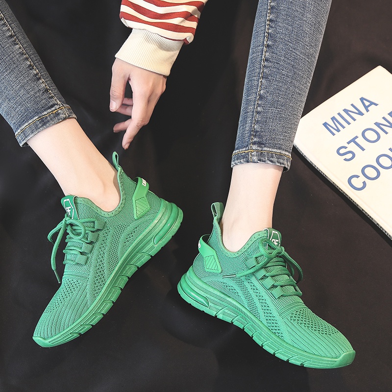 💘 Giày thể thao lưới thoáng mát 💘 Giày nữ thời trang với đế mềm, nhẹ và thoải mái