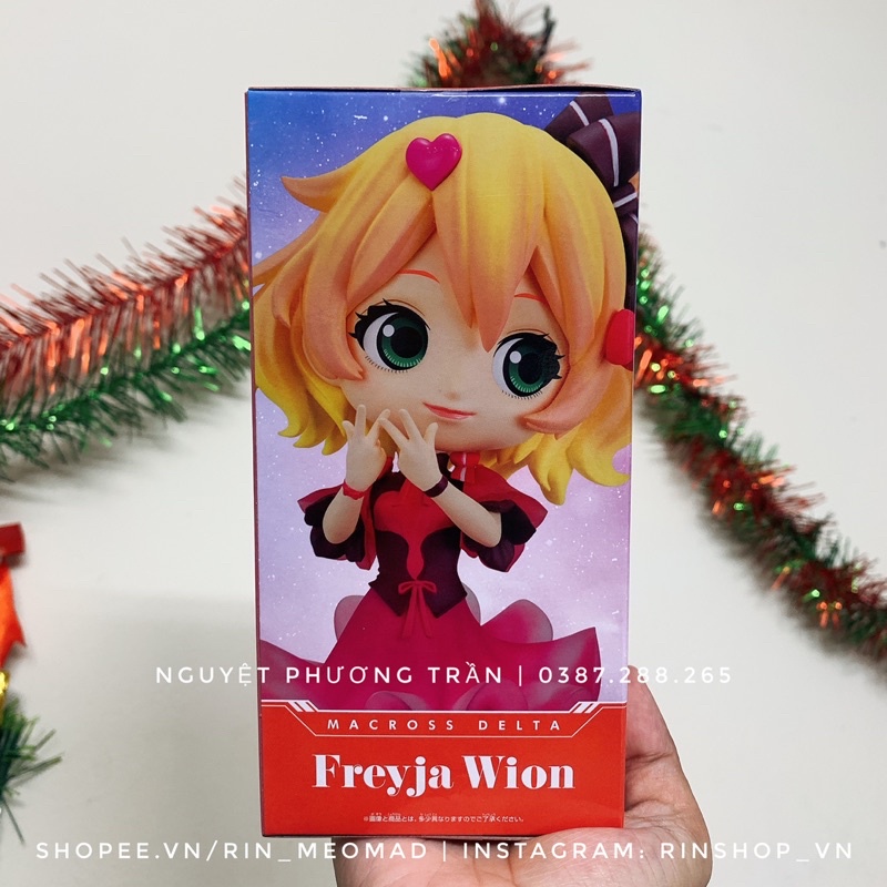 [BANPRESTO] Mô hình Freyja Wion - MACROSS DELTA The Movie Q posket Figure