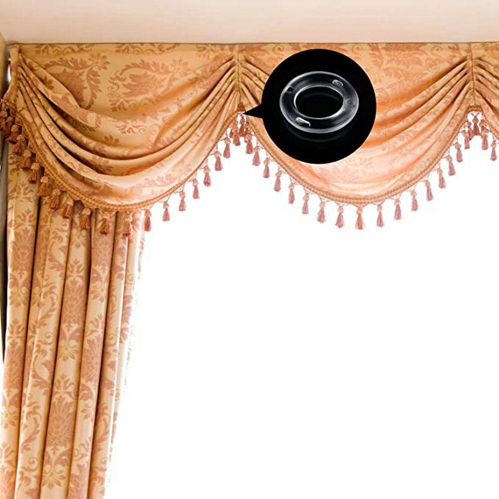 Vòng Nhựa Tròn Treo Rèm Cửa Trang Trí Nội Thất