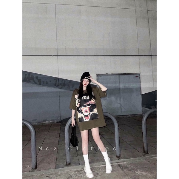 [SIÊU SALE] Áo Thun Form Thụng Tay Lỡ Unisex In Hình 3D Siêu Hot( Ảnh Thật)