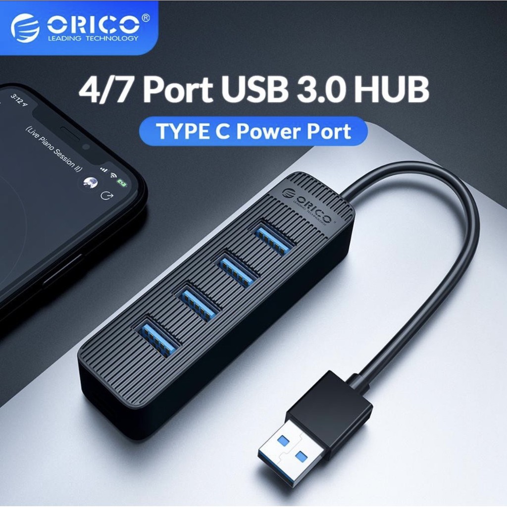 BỘ MỞ RỘNG USB 3.0 ORICO TWU3-4A TWU3-7A Chính Hãng
