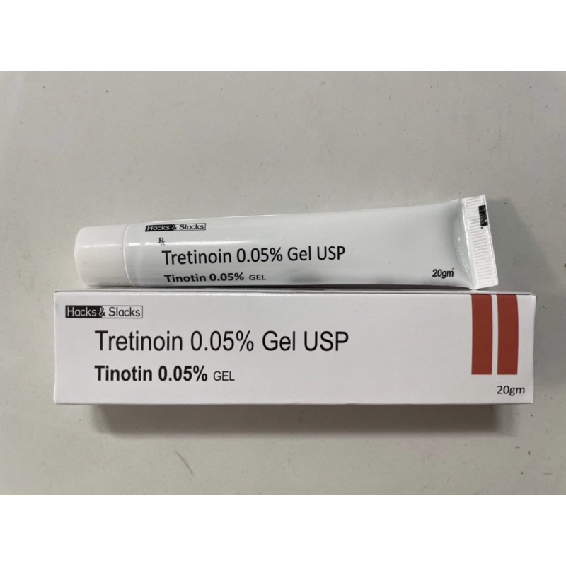 Gel giảm mụn và trẻ hoá da TRETINOIN USP Hack & Slack