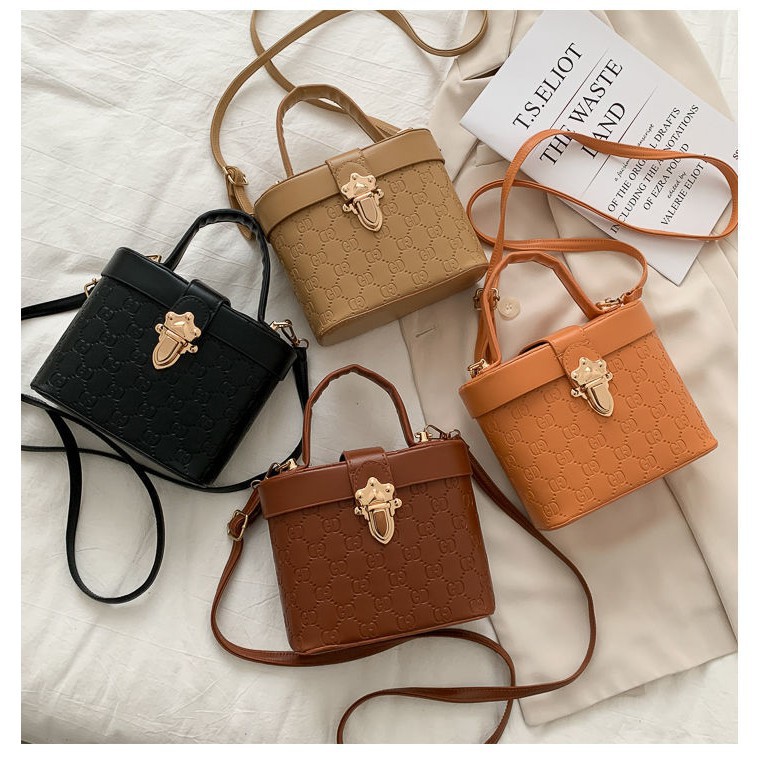 ☌♕Túi đeo chéo nữ Crossbody Totes Sling Bucket Bag