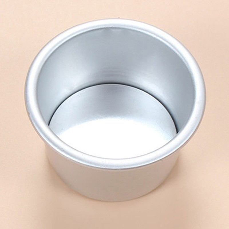 5 Khuôn Nướng Bánh Pút-đinh (Pudding) Mini 2,5”, Dụng Cụ Nướng Bánh Tự Làm, Đáy Khuôn Có Thể Tháo Rời