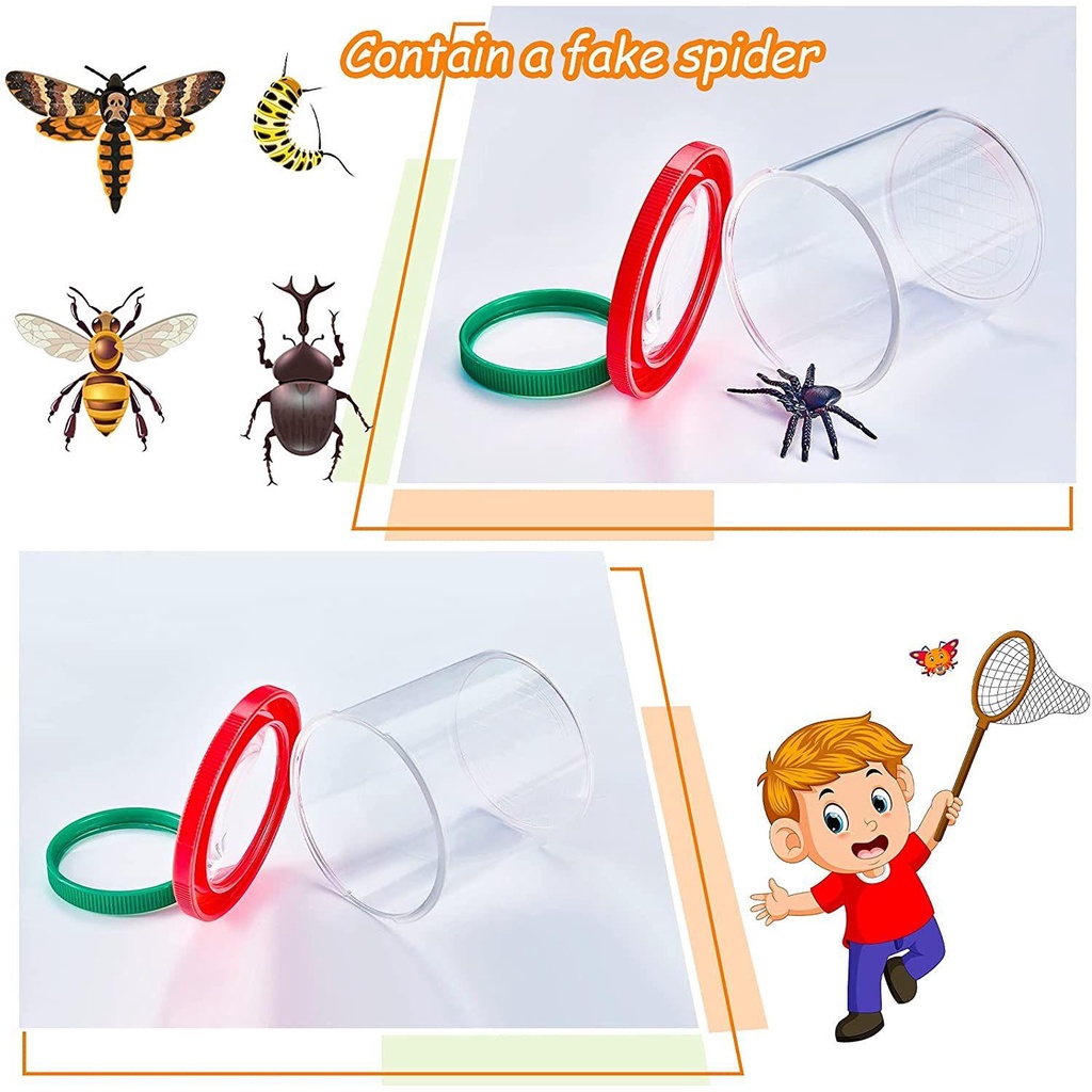 LET Kính Lúp Phóng Đại Hình Con Bọ Cho Bé