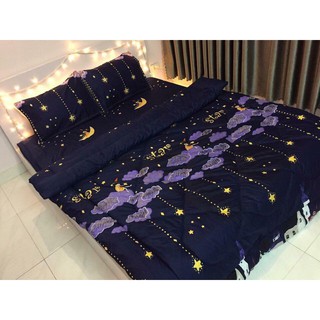 Bộ chăn trần bông vỏ ga vỏ gối