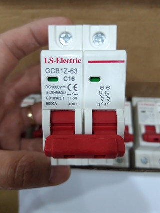 Aptomat CB DC 1000V bộ ngắt mạch một chiều DC 1000V 2P 16A 25A 32A 63A LS-Electric HÀNG THƯƠNG HIỆU CAO CÂP