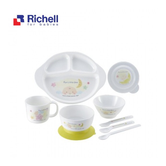 Bộ ăn dặm LO 9 món Richell RC53151