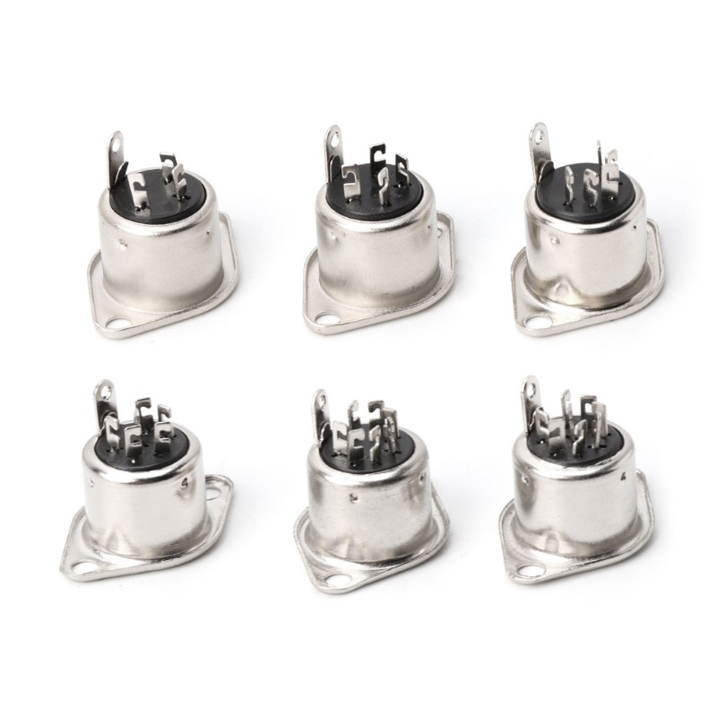 Set 10 Đầu Nối Dây Cáp Âm Thanh 3 4 5 6 7 8PIN