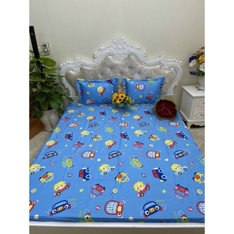 Ga gối cotton hàn  cho bé