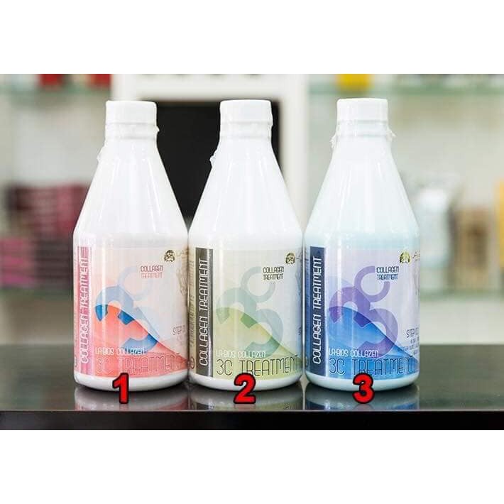 BỘ PHỤC HỒI 3C LABIOS COLLAGEN TREATMENT NHẬT BẢN 600ML