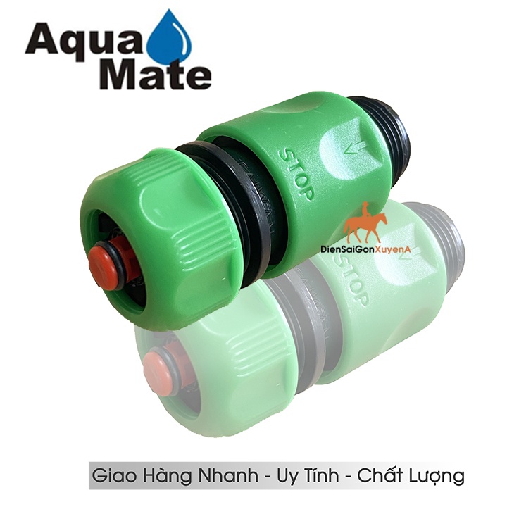 Bộ 4 Khớp Nối ống nước Agricultural Connector W-GH-400S AquaMate Taiwan - Điện Sài Gòn Xuyên Á