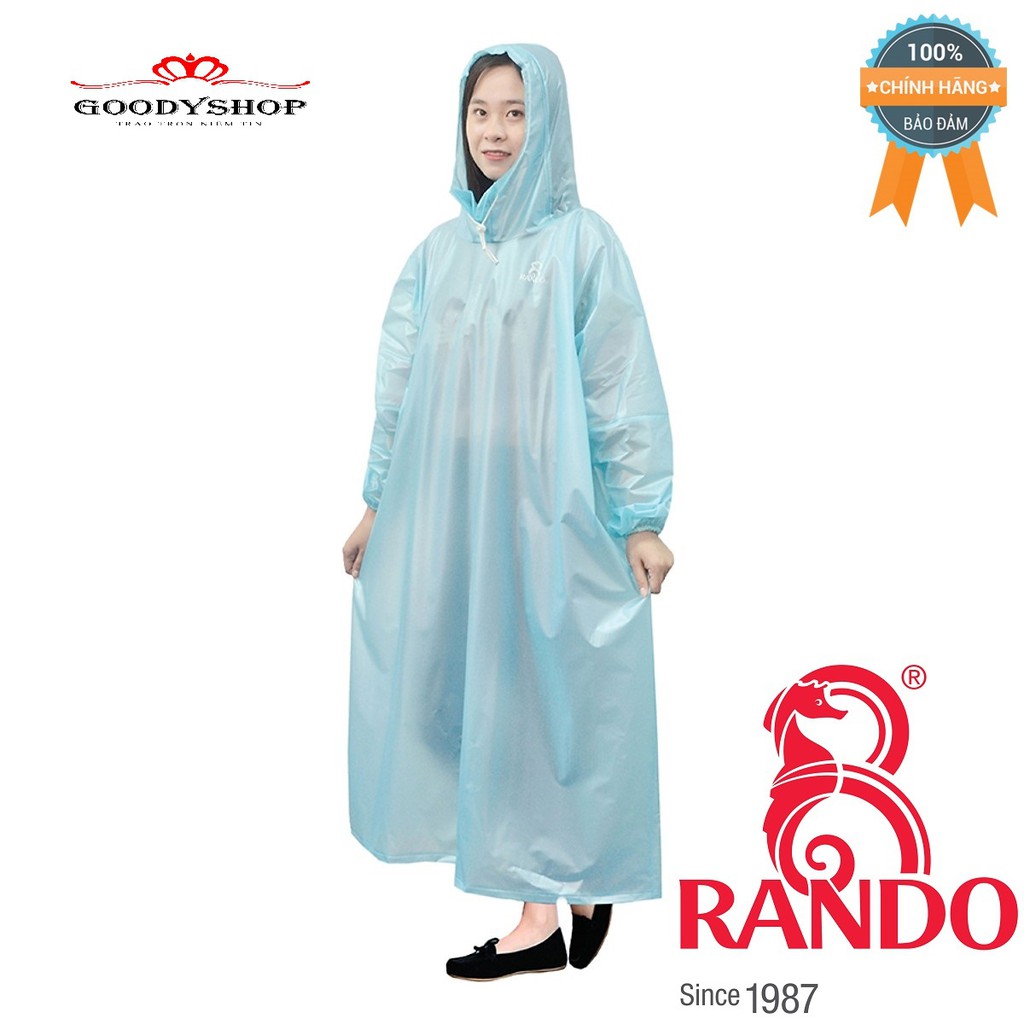 Áo mưa RanDo Easy Trum APPC-10 trùm cực nhanh, bảo vệ toàn diện cho nguời thân yêu của bạn-GOODYSHOP