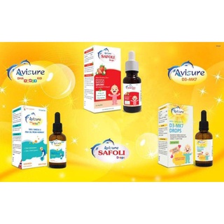 Bộ ba thần kì  Avisure nhỏ giọt giành cho bé  - bổ sung sắt,D3  MK7 , DHA cho bé