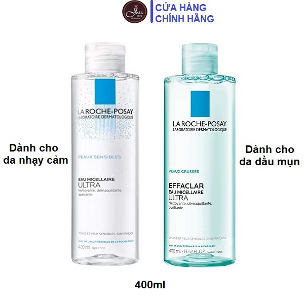 Nước Tẩy Trang La Roche Posay Eau Micellaire Ultra 400ml