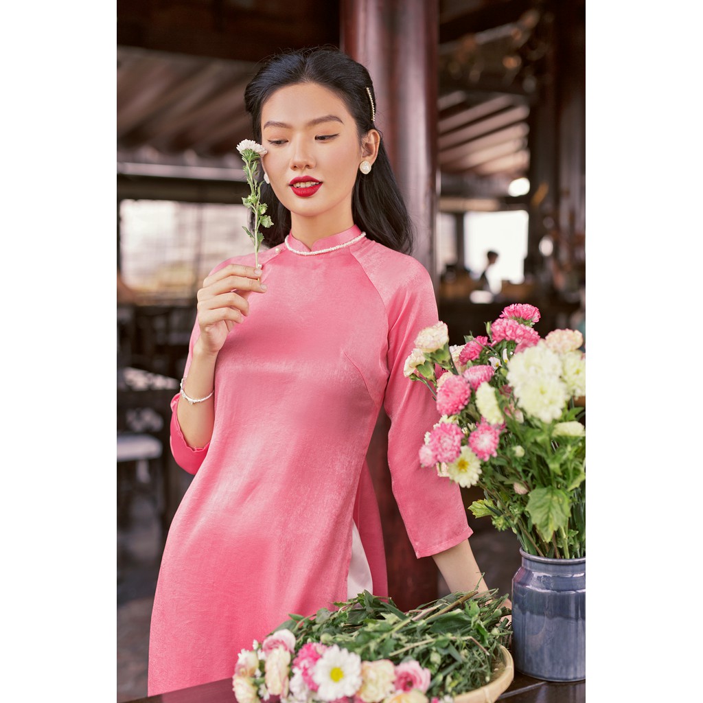 Sumire Store Áo dài Dáng xưa Yên Phương Hồng