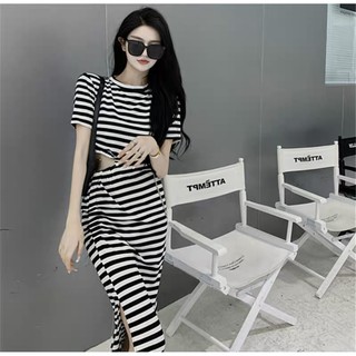 Đầm Body thun khoét eo 2119