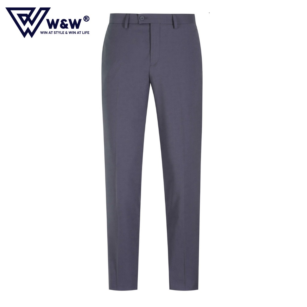 Quần Tây Nam W&amp;W Dáng Slim Fit Chất Vải Cao Cấp, Bền Màu, Mềm Mại, Thông Thoáng, Chuẩn Form Ngay Cả Khi Giặt Máy WLP05