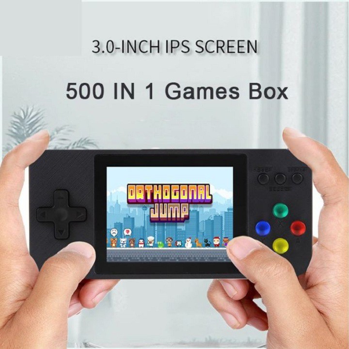 Máy chơi Game, Sup Box 500 In 1 Bản PLUS Bản Cho 2 Người Chơi - Kết Nối Với Tivi