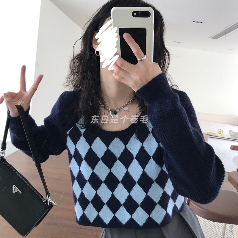 Áo Sweater Tay Dài Kẻ Sọc 2 Màu Thời Trang Mùa Thu Cho Nữ | BigBuy360 - bigbuy360.vn