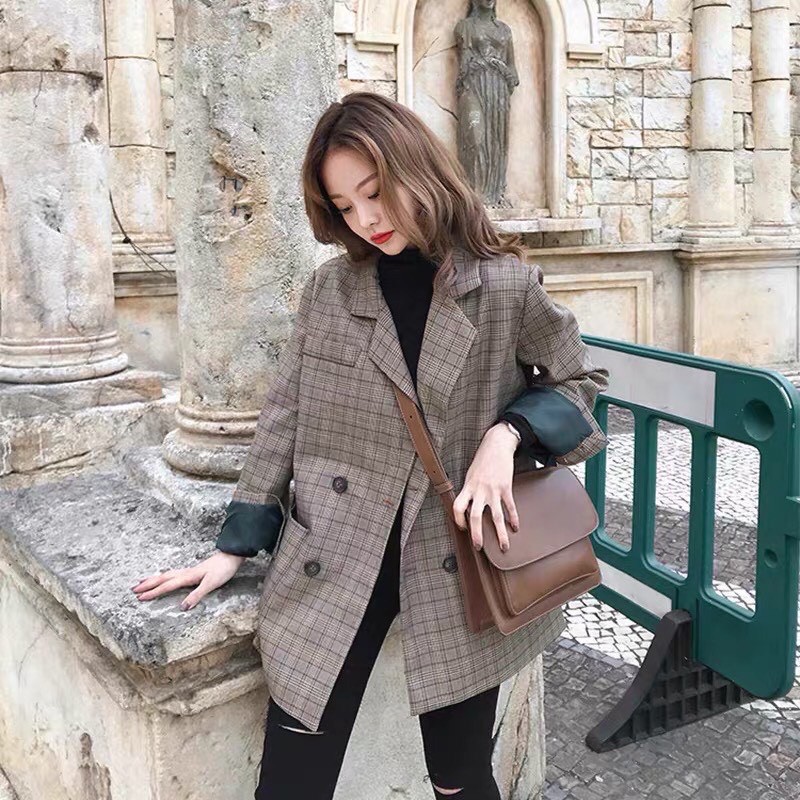 ⚡Mã giảm giá 15k⚡️ ÁO BLAZER KẺ SỌC 2 LỚP (KÈM ẢNH THẬT) | BigBuy360 - bigbuy360.vn