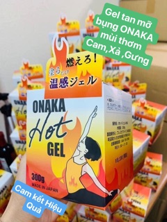 Gel tan mỡ bụng Hot Gel ONAKA