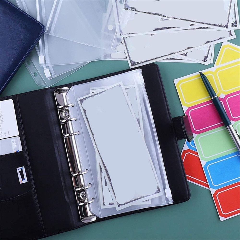 Túi Da PU Đựng Tiền Nhiều Màu Sắc Khổ A6 Tiện Dụng