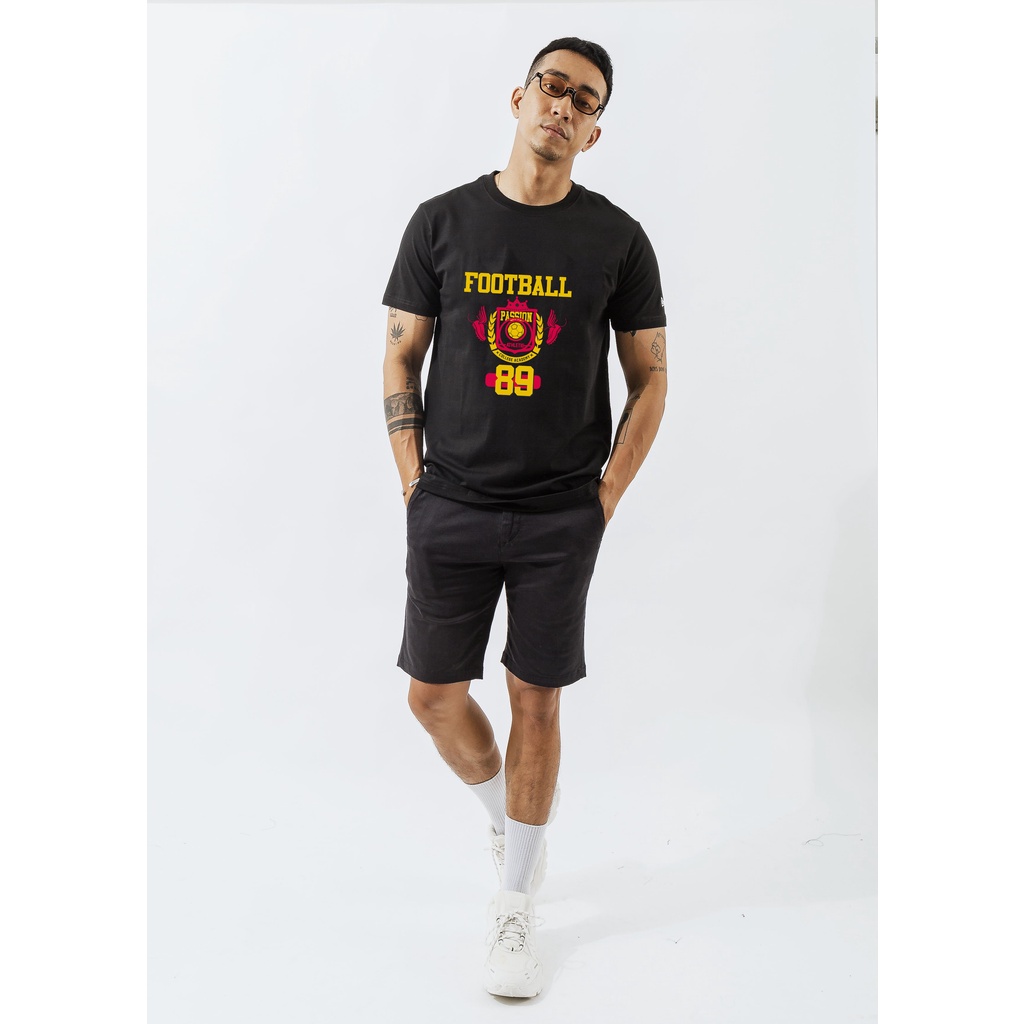 Áo thun nam cổ tròn FOOTBALL 89 năng động vải cotton 100% KENSTORE89 ATK015