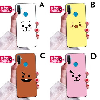 ỐP LƯNG REALME C3 – C3I HÌNH NỀN ICON ĐỘNG VẬT CUTE