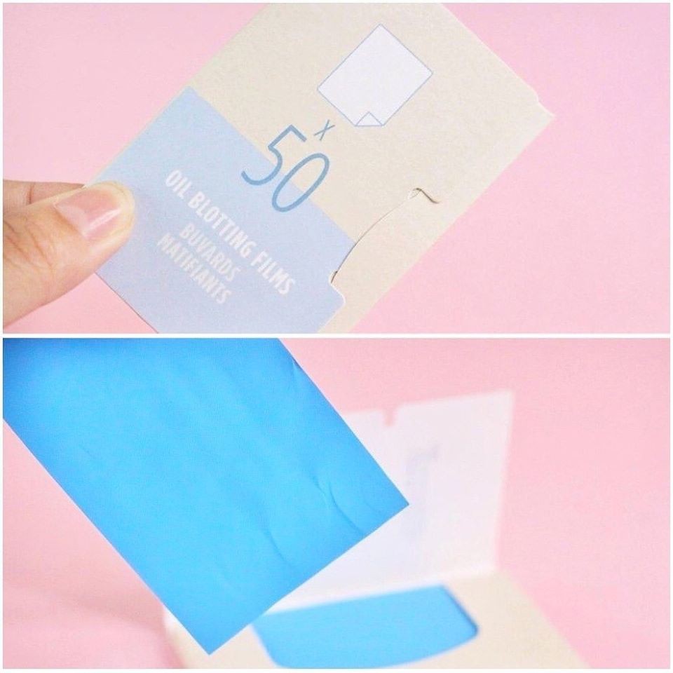 Giấy Thấm Dầu Oil Blotting Films Túi 50 Miếng