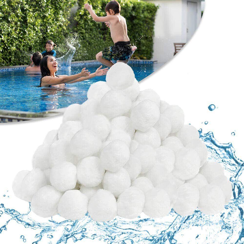 Bóng Lọc Nước Bể bơi Bằng Sợi Cotton Gọn Nhẹ Tiện Dụng