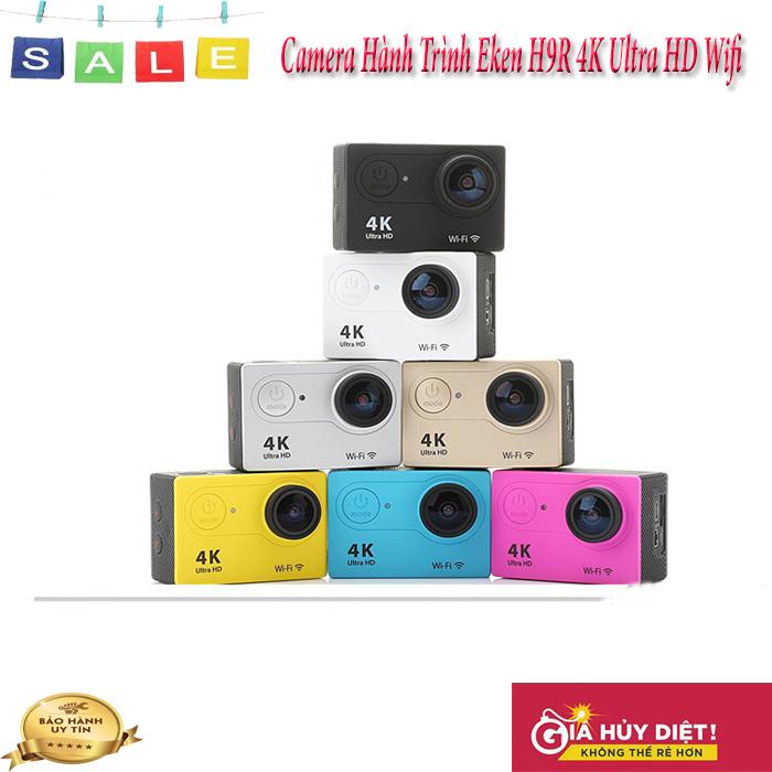 Camera hành trình xe máy Camera Hành Trình Eken H9R 4K Ultra HD Wifi cao cấp