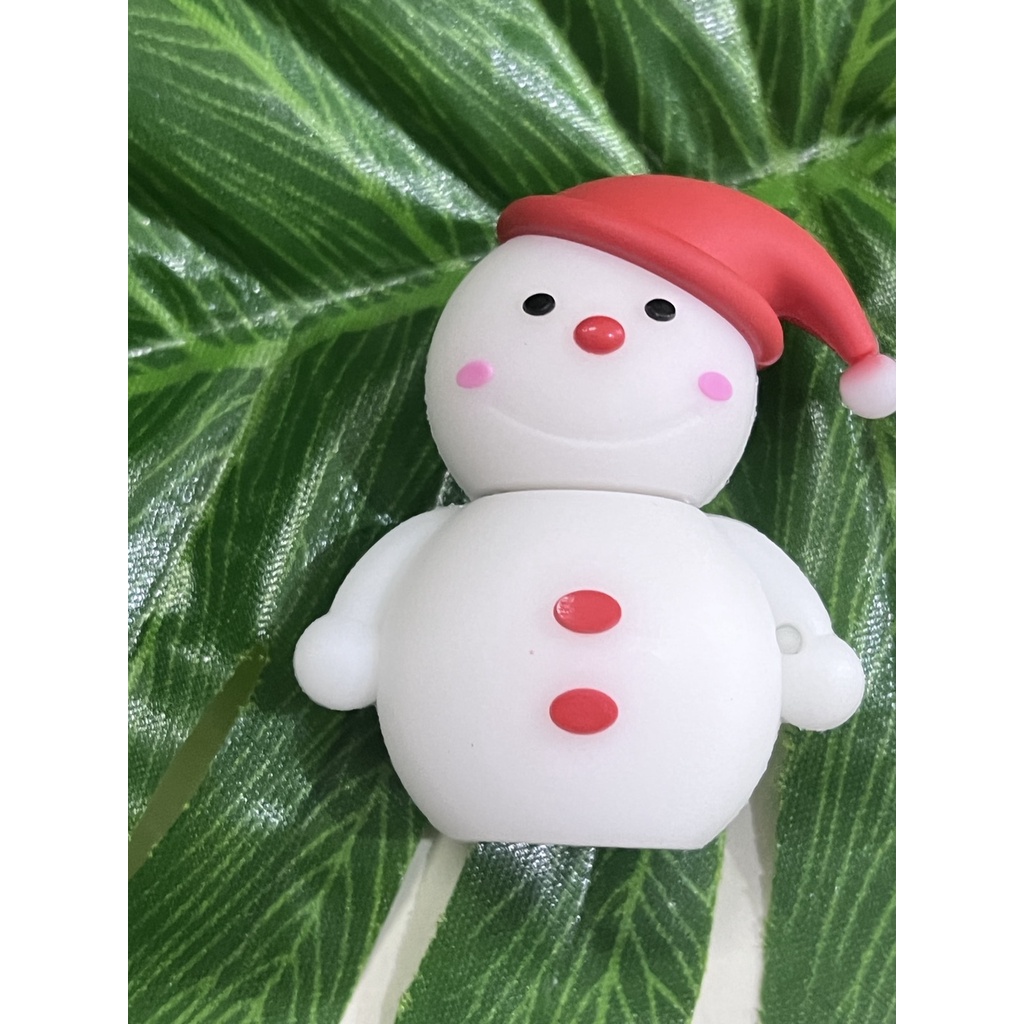 Mới USB 2.0 1GB 2GB 4GB 8GB 16GB 32GB 64GB 128GB Bằng Silicon Hình Ông Già Noel Đội Nón