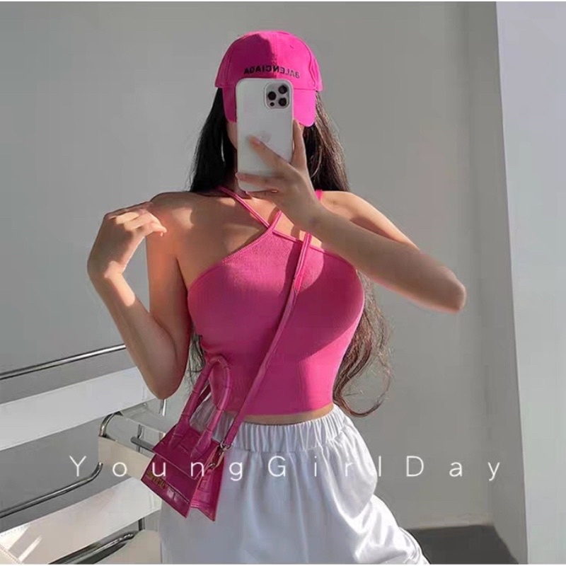 ÁO YẾM BUỘC DÂY HỞ LƯNG