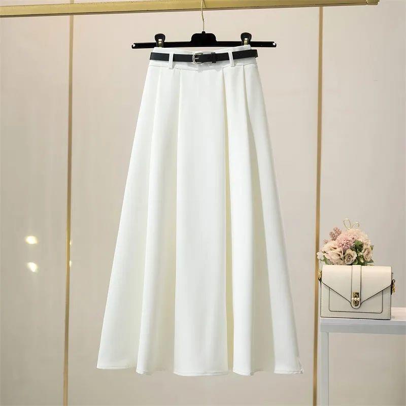 Chân Váy Chữ A Eo Cao Dài Qua Gối Ôm Dáng Thời Trang Mùa Hè 2022 Cho Nữ