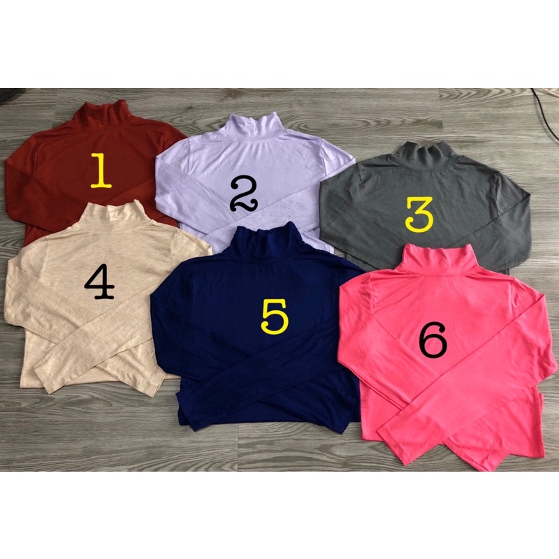ÁO THUN BODY TAY DÀI CỔ LỌ