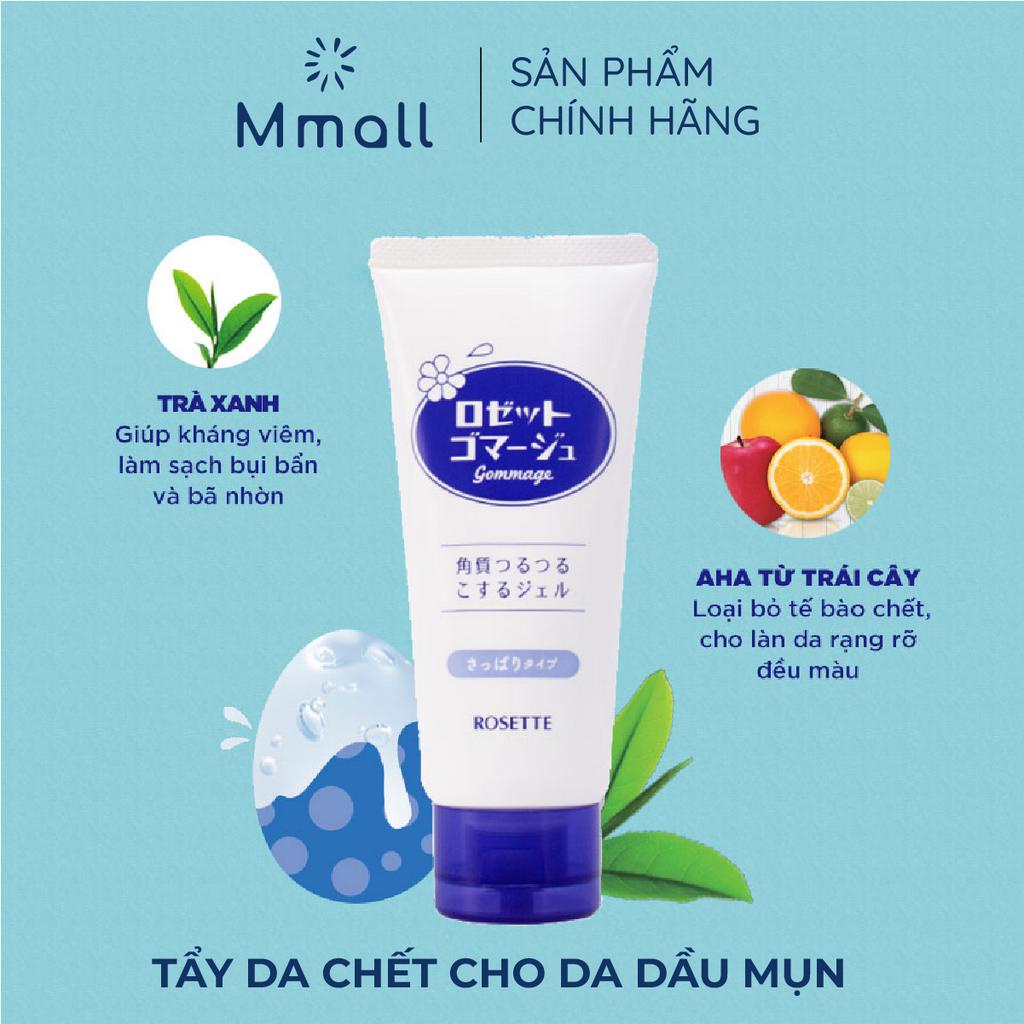 Tẩy tế bào chết da mặt Rosette Peeling Gel tẩy da chết của Nhật Số 1 Cosmo 120g