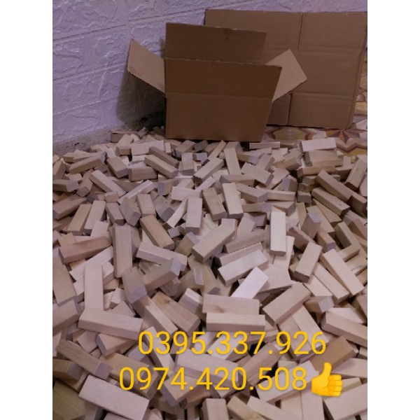 3kg#thanh gỗ Jenga#rút gỗ#domino(~175thanh)